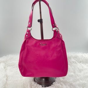 Coach Hot Pink Shoulder Hand Bag